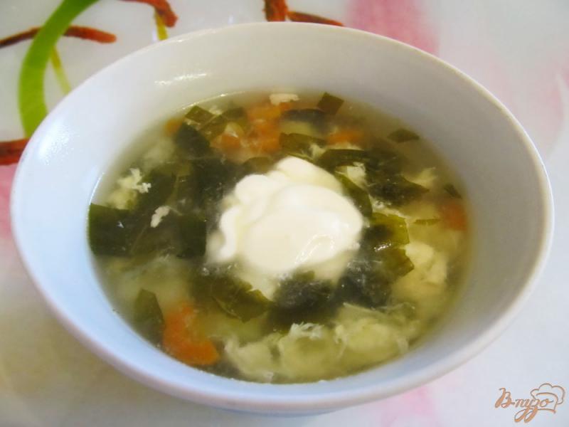 Фото приготовление рецепта: Щавелевый суп на курином бульоне шаг №9