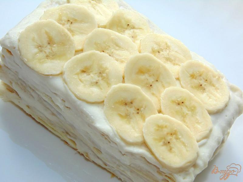 Фото приготовление рецепта: Пирожное Банановый рай шаг №9