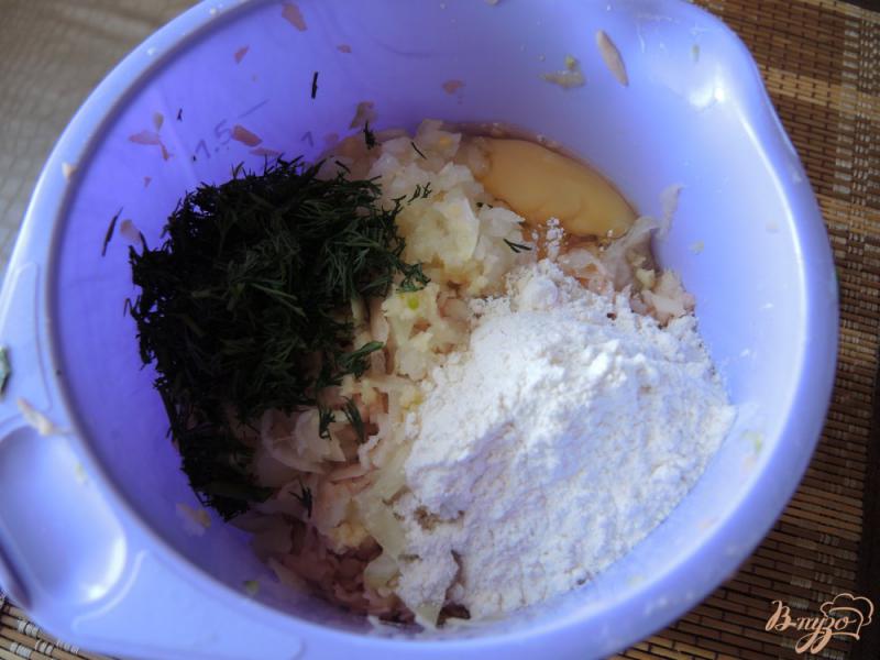Фото приготовление рецепта: Драники из кабачков и картофеля шаг №3