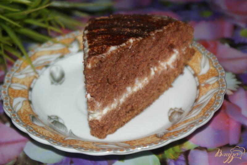 Фото приготовление рецепта: Шоколадный торт на майонезе шаг №7