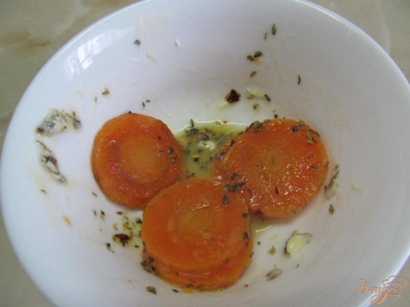 Фото приготовление рецепта: Завтрак из моркови и яйца шаг №6