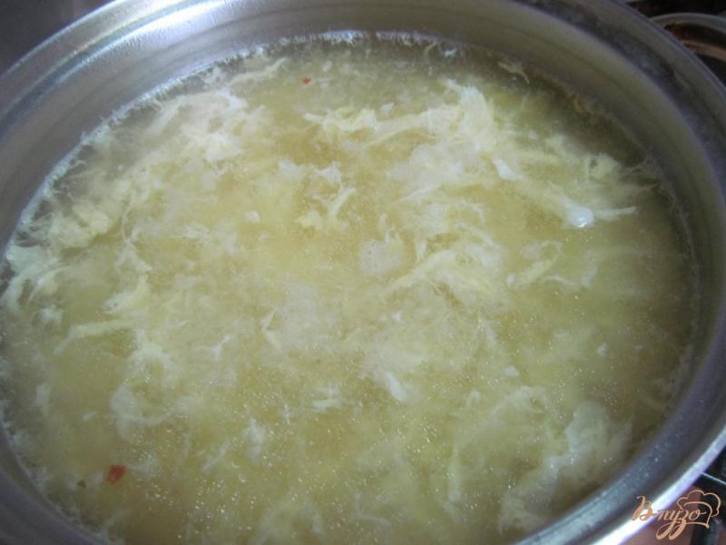 Фото приготовление рецепта: Суп со щавелем шаг №9
