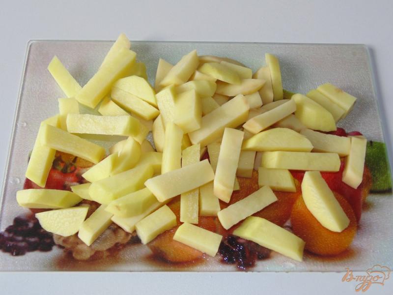 Фото приготовление рецепта: Картофель с шампиньонами запеченный в рукаве шаг №1