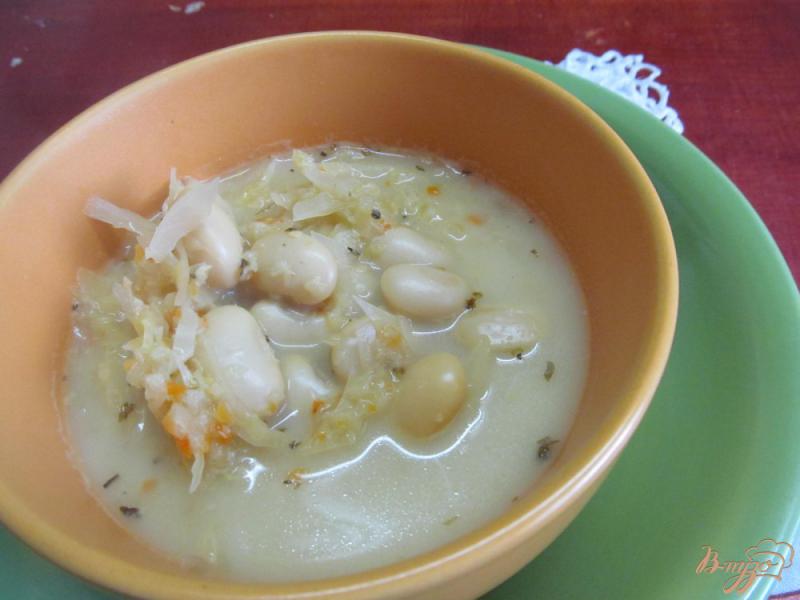 Фото приготовление рецепта: Низкокалорийный суп из овощей на курином бульоне шаг №7