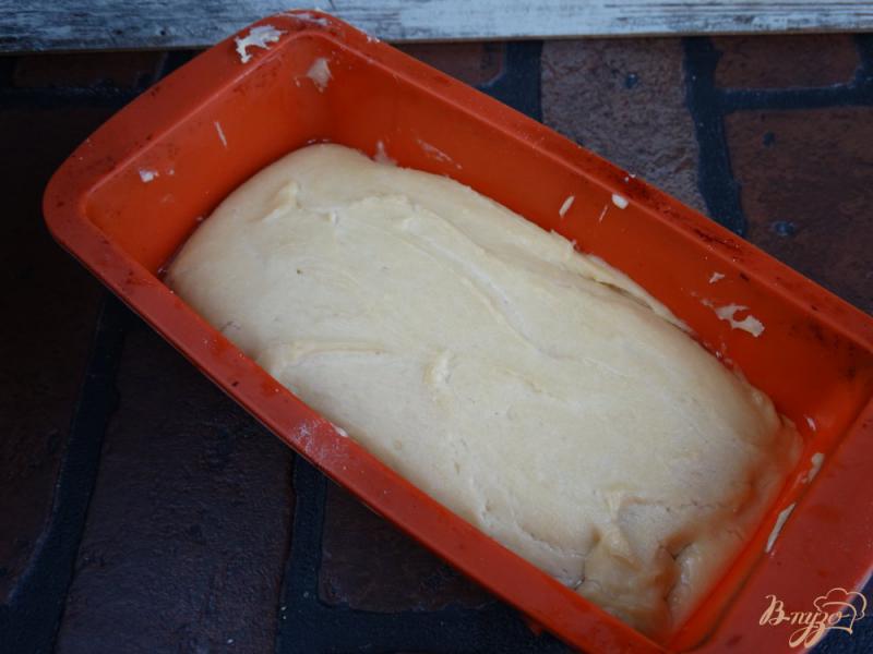 Фото приготовление рецепта: Белый творожный хлеб шаг №6