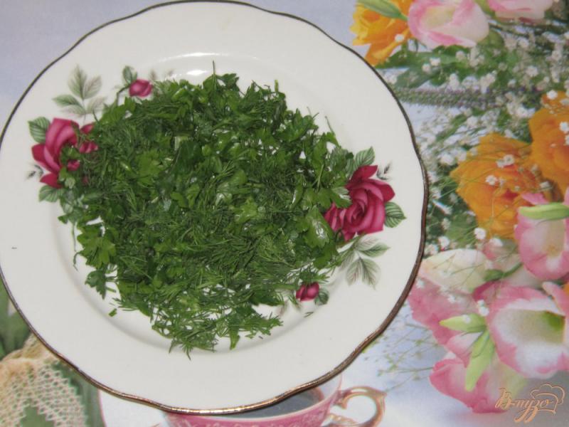 Фото приготовление рецепта: Салат «Весенний» с постным майонезом шаг №2