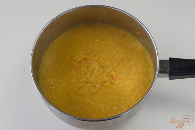 Фото приготовление рецепта: Суп из консервированной кукурузы шаг №5