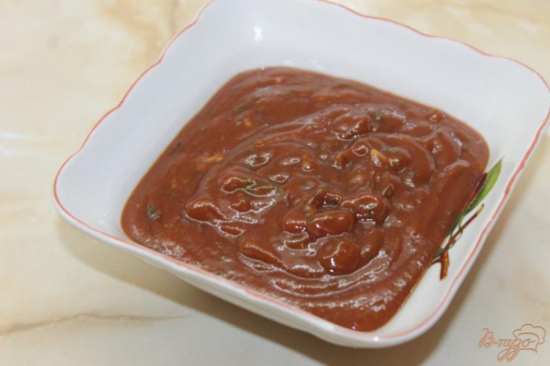 Фото приготовление рецепта: Томатный соус к мясу шаг №8