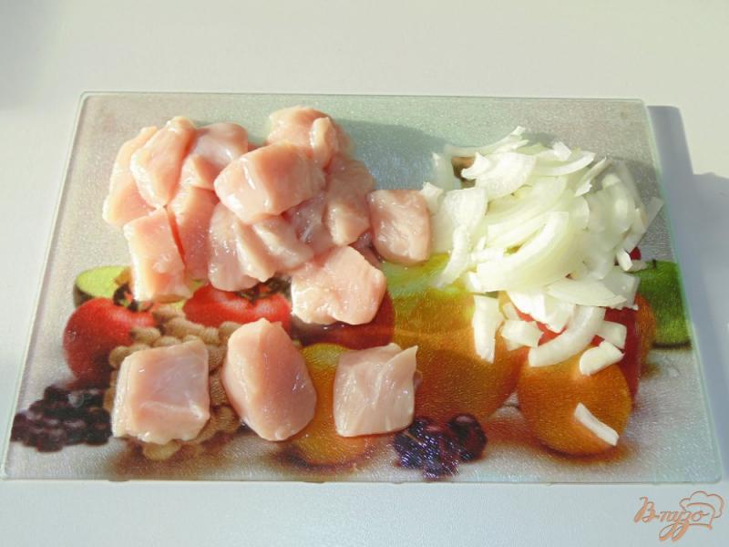 Фото приготовление рецепта: Картофель в рукаве с маринованным куриным филе шаг №1