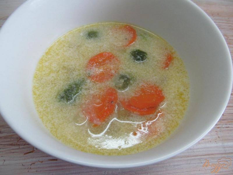 Фото приготовление рецепта: Сливочный суп с брюссельской капустой шаг №7