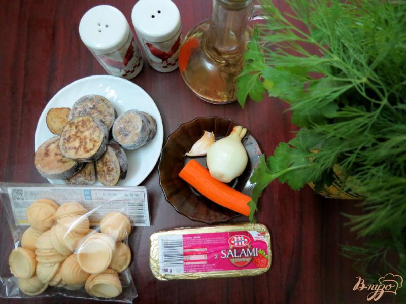 Фото приготовление рецепта: Тарталетки с овощами и сыром шаг №1