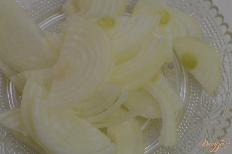 Фото приготовление рецепта: Куриный салат с яблоком шаг №4