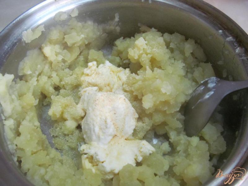 Фото приготовление рецепта: Картофельное поре с салатом тар-тар шаг №1