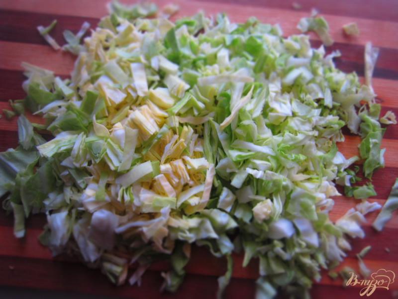 Фото приготовление рецепта: Салат с капустой и апельсином шаг №1