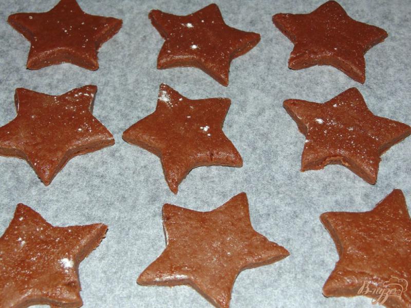 Фото приготовление рецепта: Шоколадное печенье с пряностями шаг №5