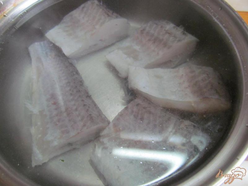 Фото приготовление рецепта: Овощной суп на рыбном бульоне шаг №1