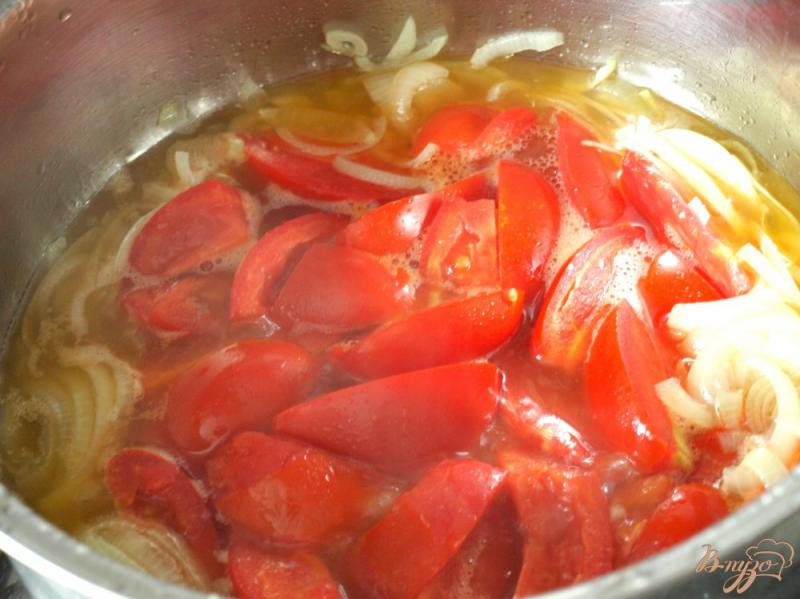 Фото приготовление рецепта: Лечо с помидорами и болгарским перцем шаг №3