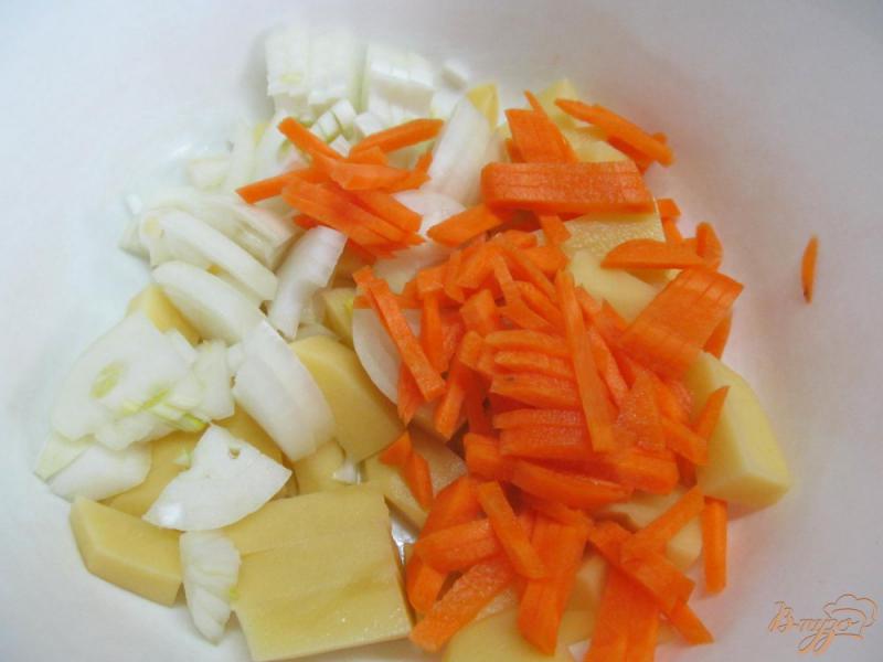Фото приготовление рецепта: Рагу из курицы с овощами в мультиварке шаг №1