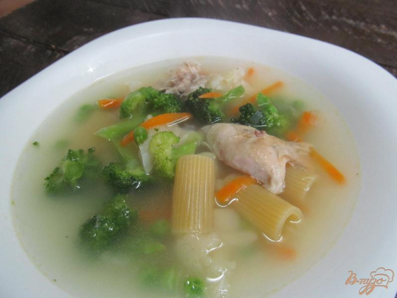 Фото приготовление рецепта: Суп из курицы с овощами шаг №7
