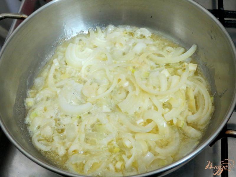 Фото приготовление рецепта: Суп пюре со шпинатом шаг №7