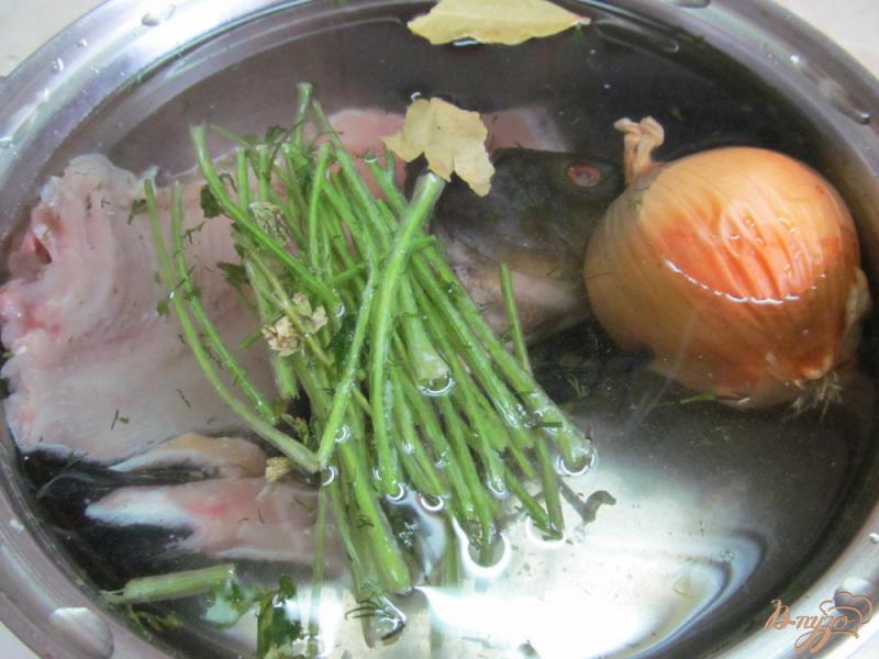 Фото приготовление рецепта: Суп на бульоне из карася шаг №1