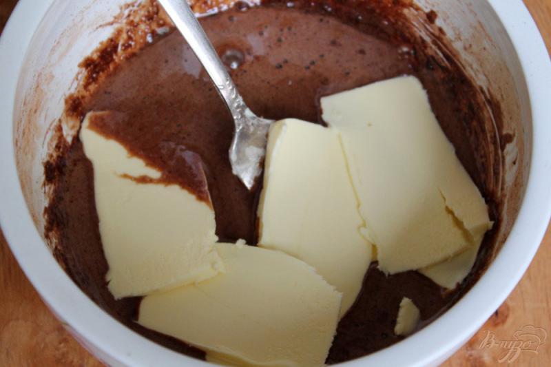 Фото приготовление рецепта: Шоколадные кексы с творогом шаг №2