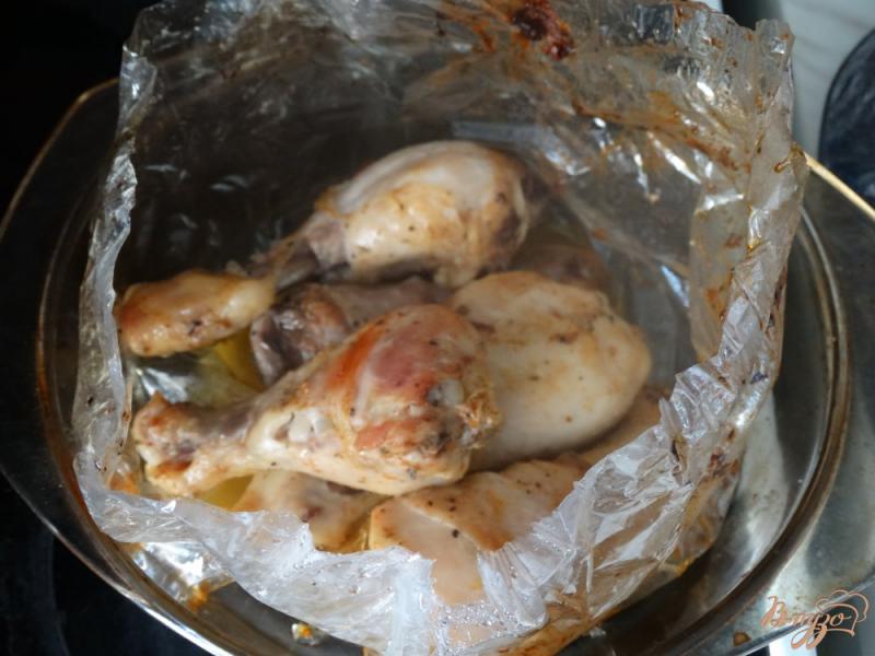 Фото приготовление рецепта: Куриные голени в маринаде Бурбон шаг №5