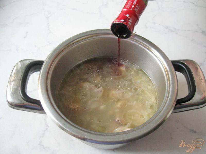 Фото приготовление рецепта: Свинина в красном вине шаг №4