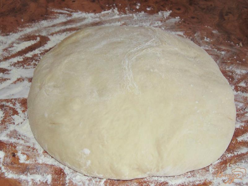 Фото приготовление рецепта: Постное дрожжевое тесто на сыворотке для духовых пирожков шаг №6