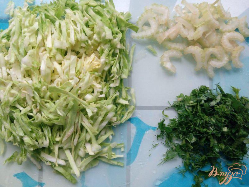 Фото приготовление рецепта: Салат из  свежих овощей шаг №2