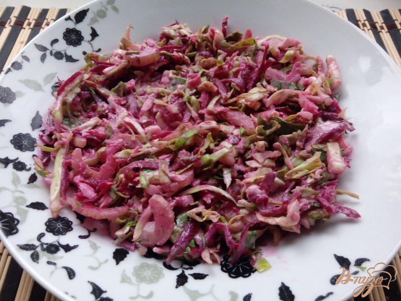 Фото приготовление рецепта: Салат из  свежих овощей шаг №5