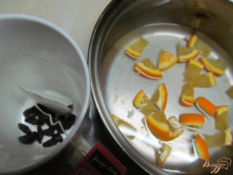 Фото приготовление рецепта: Апельсиновый чай шаг №1