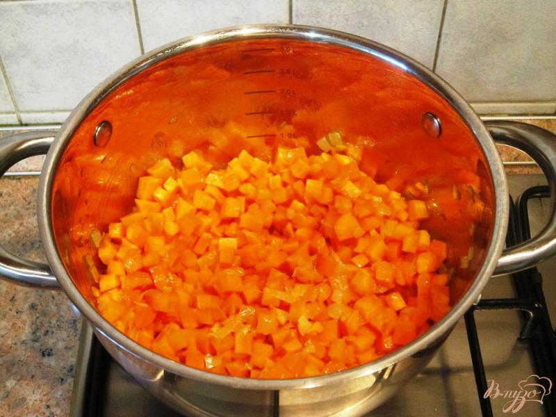 Фото приготовление рецепта: Суп-пюре из моркови с бараниной шаг №8