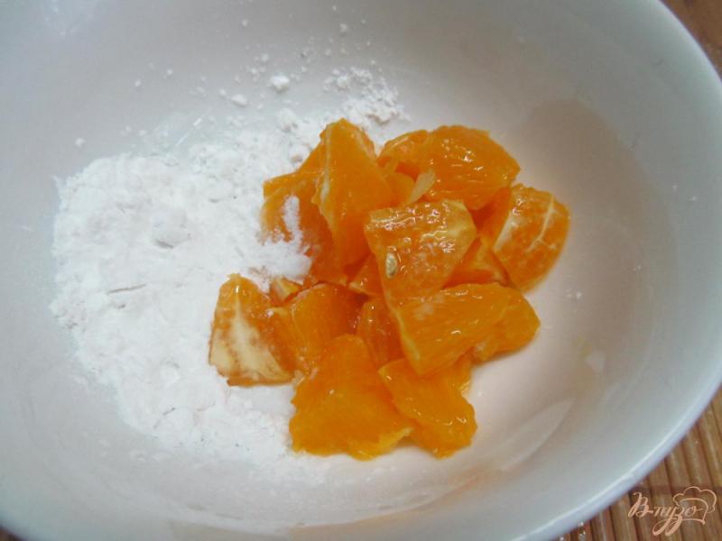 Фото приготовление рецепта: Печенье с мандарином шаг №5