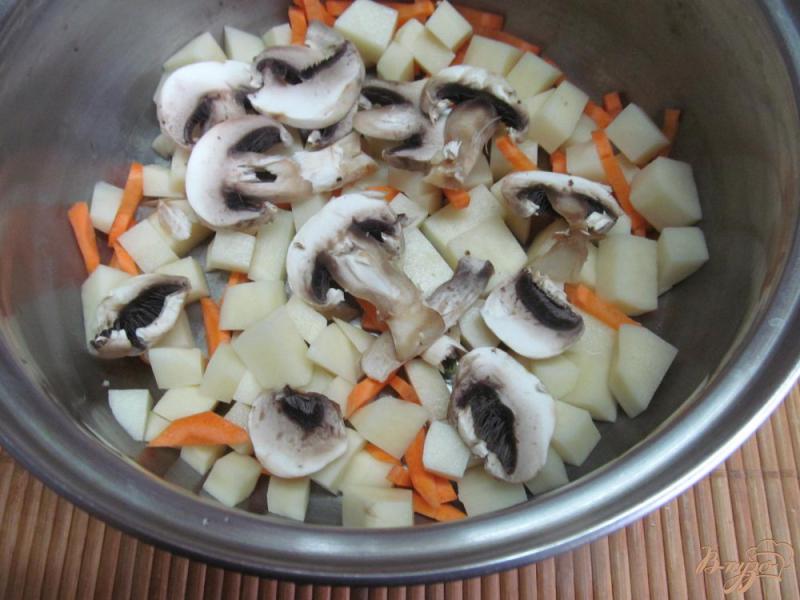 Фото приготовление рецепта: Суп с молодой капустой и фрикадельками шаг №1