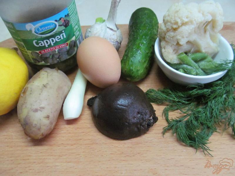 Фото приготовление рецепта: Летний овощной салат шаг №1