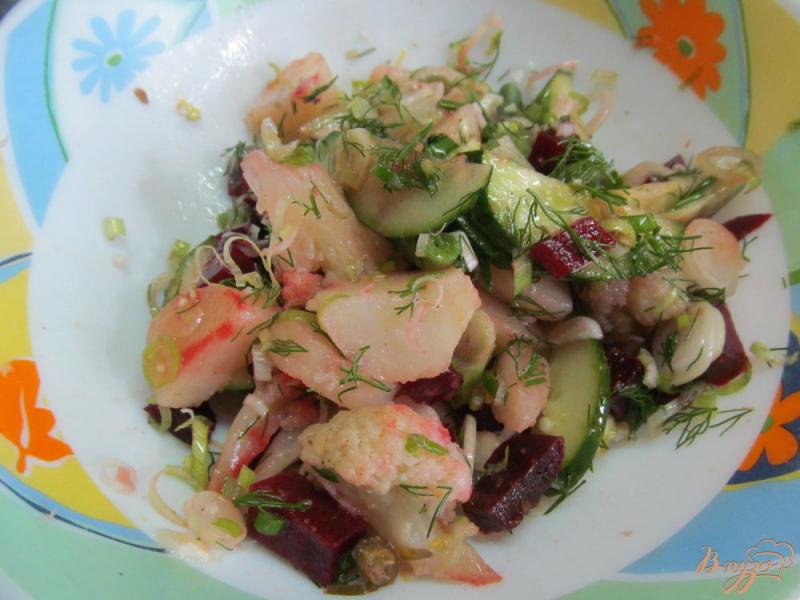 Фото приготовление рецепта: Летний овощной салат шаг №6