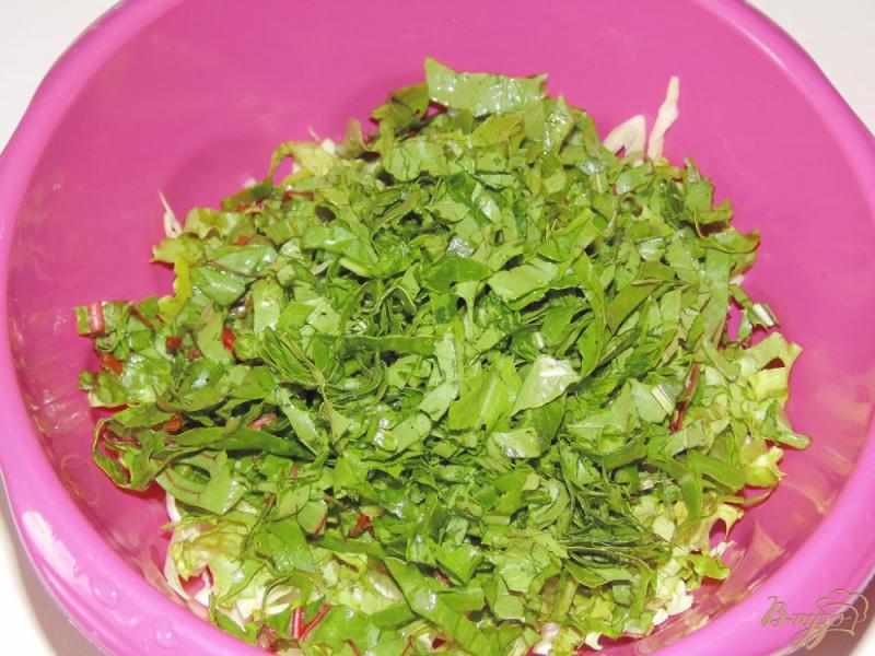 Фото приготовление рецепта: Мега-полезный диетический салат шаг №4