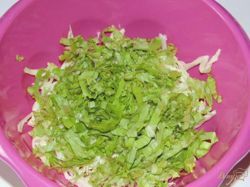 Фото приготовление рецепта: Мега-полезный диетический салат шаг №2
