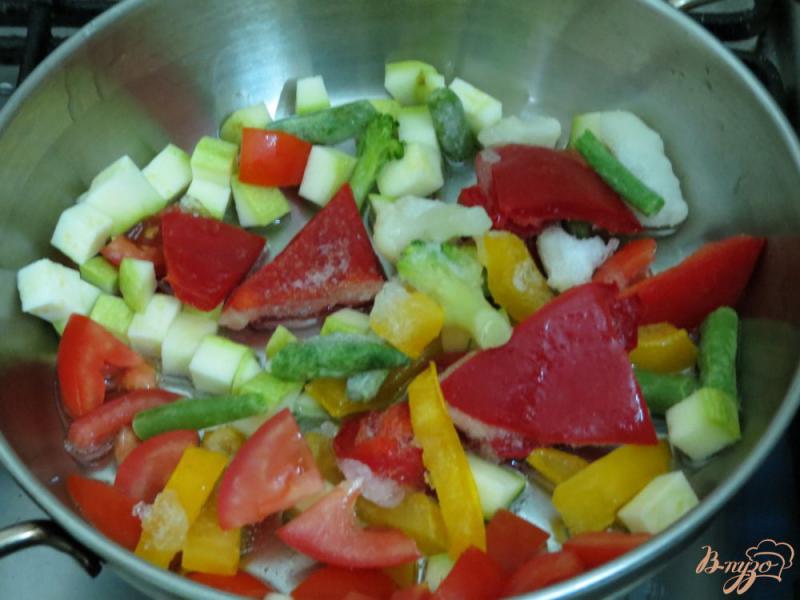 Фото приготовление рецепта: Фриттата овощная шаг №8