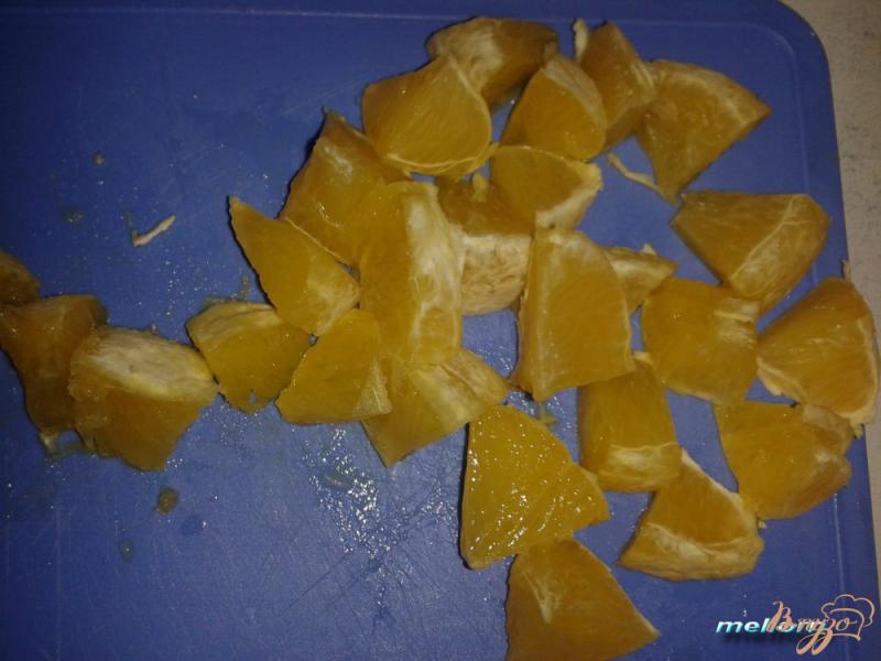 Фото приготовление рецепта: Грейпфрутовые кексы с апельсином, курагой и изюмом шаг №1