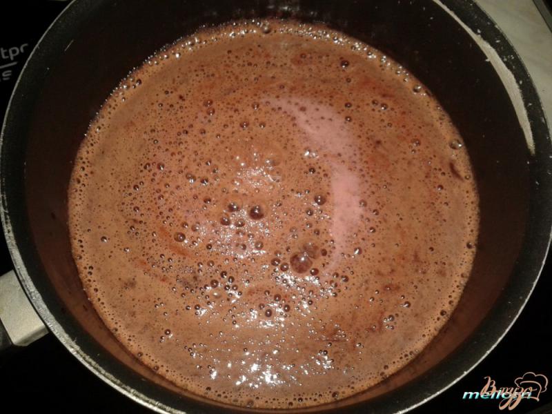 Фото приготовление рецепта: Торт шоколадно-вишневый (постный) шаг №4