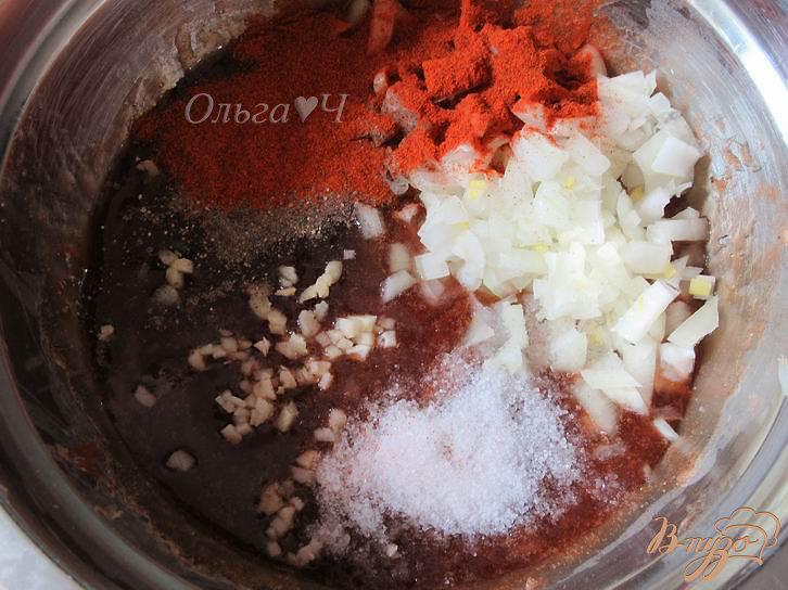 Фото приготовление рецепта: Оладьи из икры с луком и морковью шаг №1