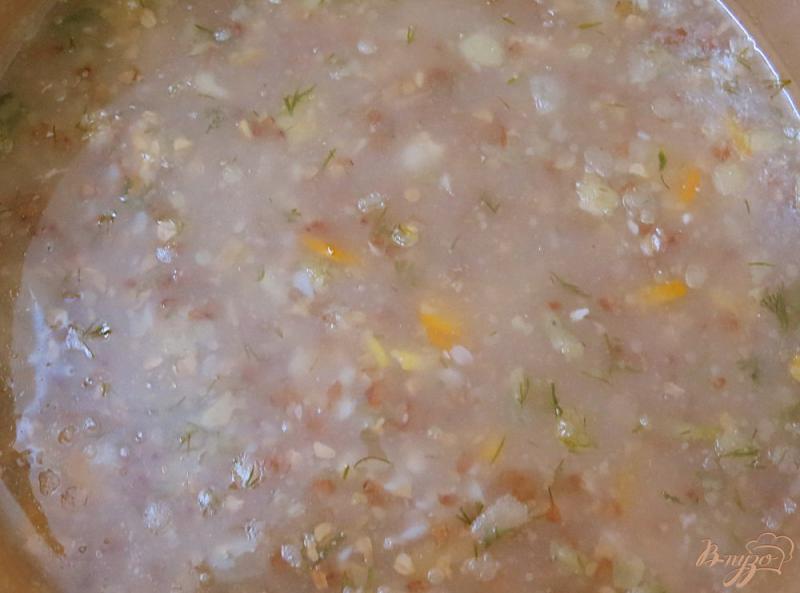 Фото приготовление рецепта: Суп с гречневой крупой шаг №6