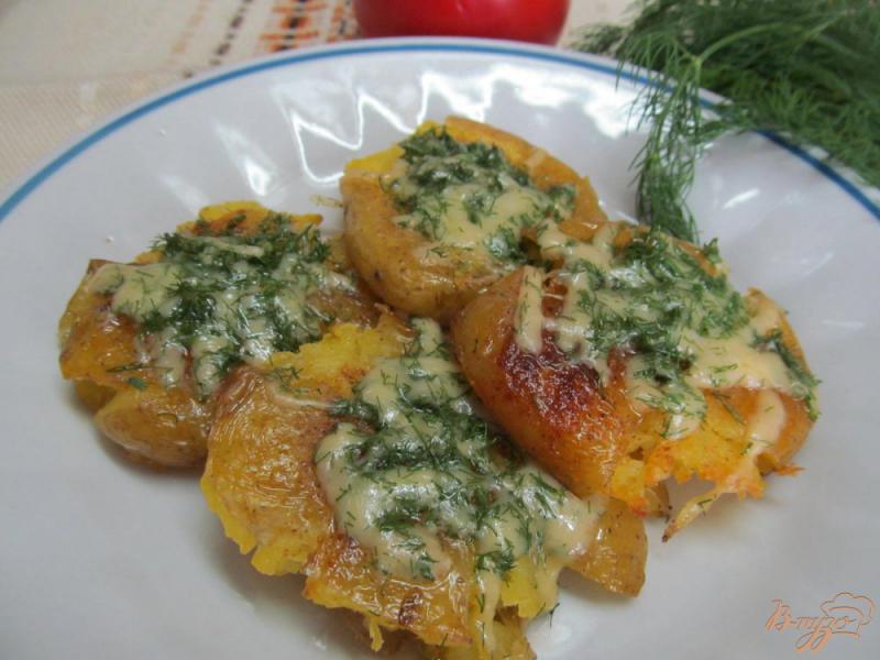 Фото приготовление рецепта: Запеченный картофель пюре шаг №8