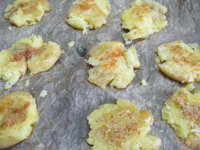 Фото приготовление рецепта: Запеченный картофель пюре шаг №5
