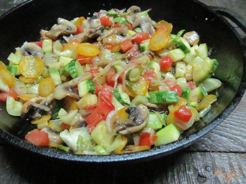 Фото приготовление рецепта: Испанское рагу из овощей шаг №7