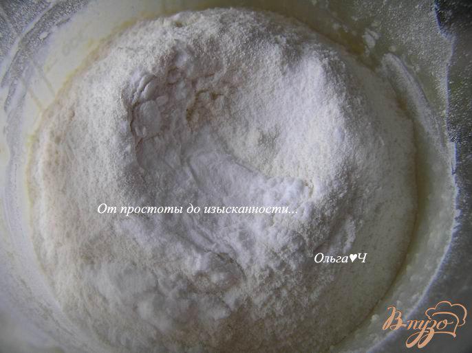 Фото приготовление рецепта: Творожный кекс с фейхоа шаг №3