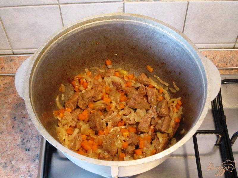 Фото приготовление рецепта: Узбекский суп «Манчиза» шаг №5