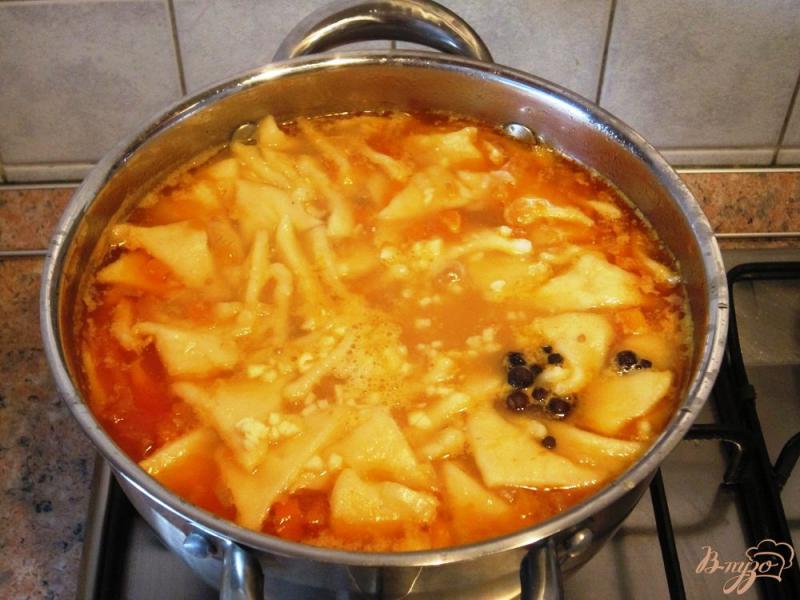 Фото приготовление рецепта: Узбекский суп «Манчиза» шаг №12